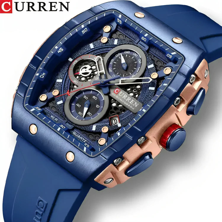 RELOJ CURREN COLOR AZUL TOP