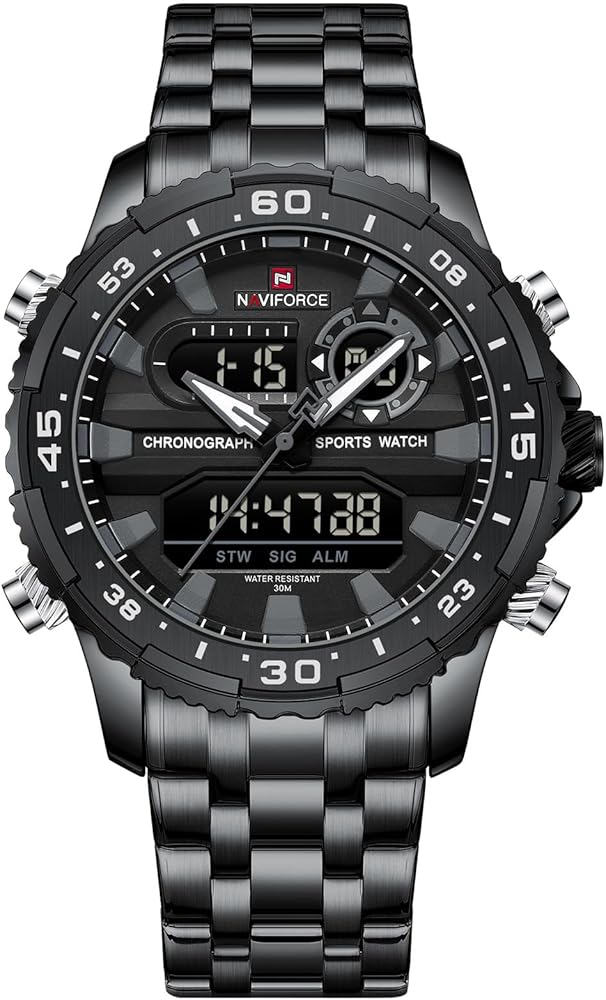 RELOJ NAVIFORCE 9234 NEGRO PARA HOMBRE